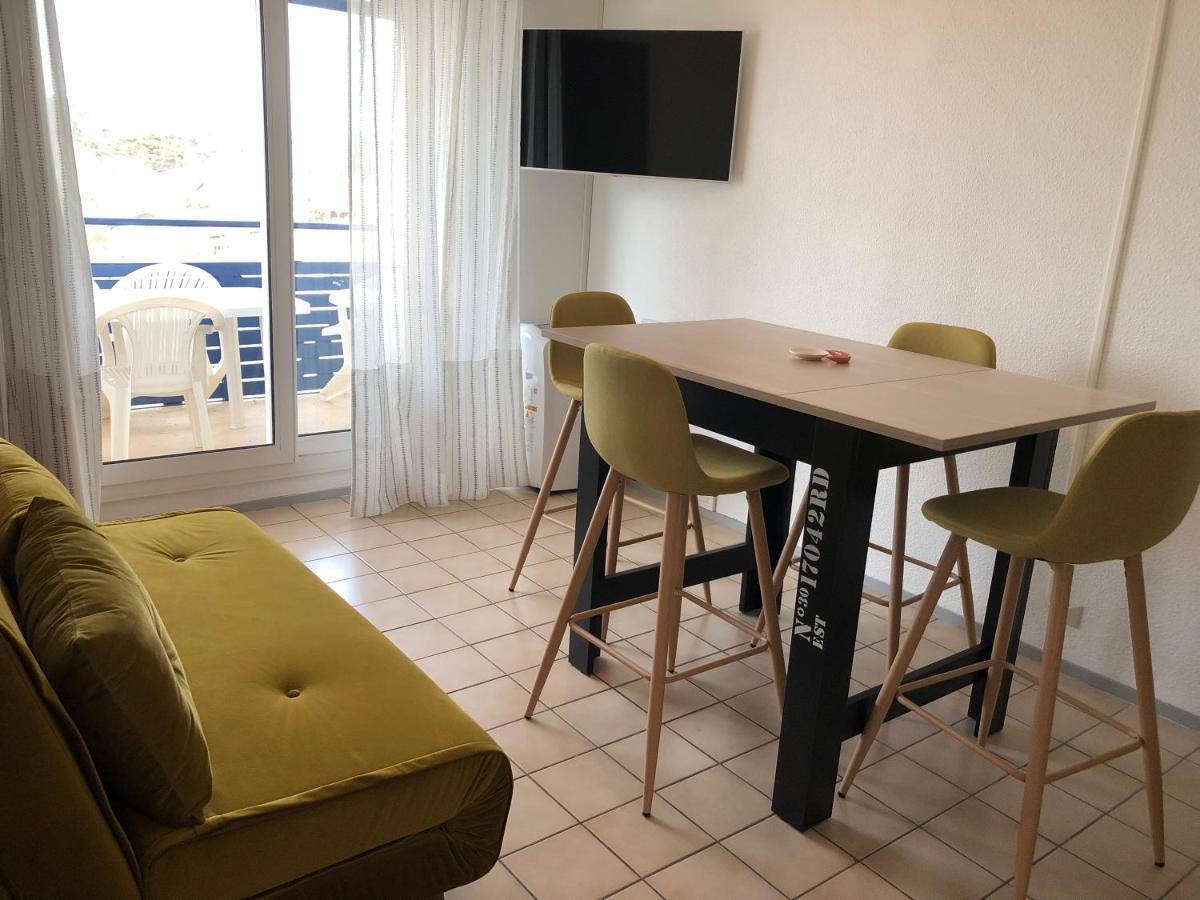 Appartement Climatise Avec Piscine & Mer Bleu Marine Lacanau Eksteriør billede