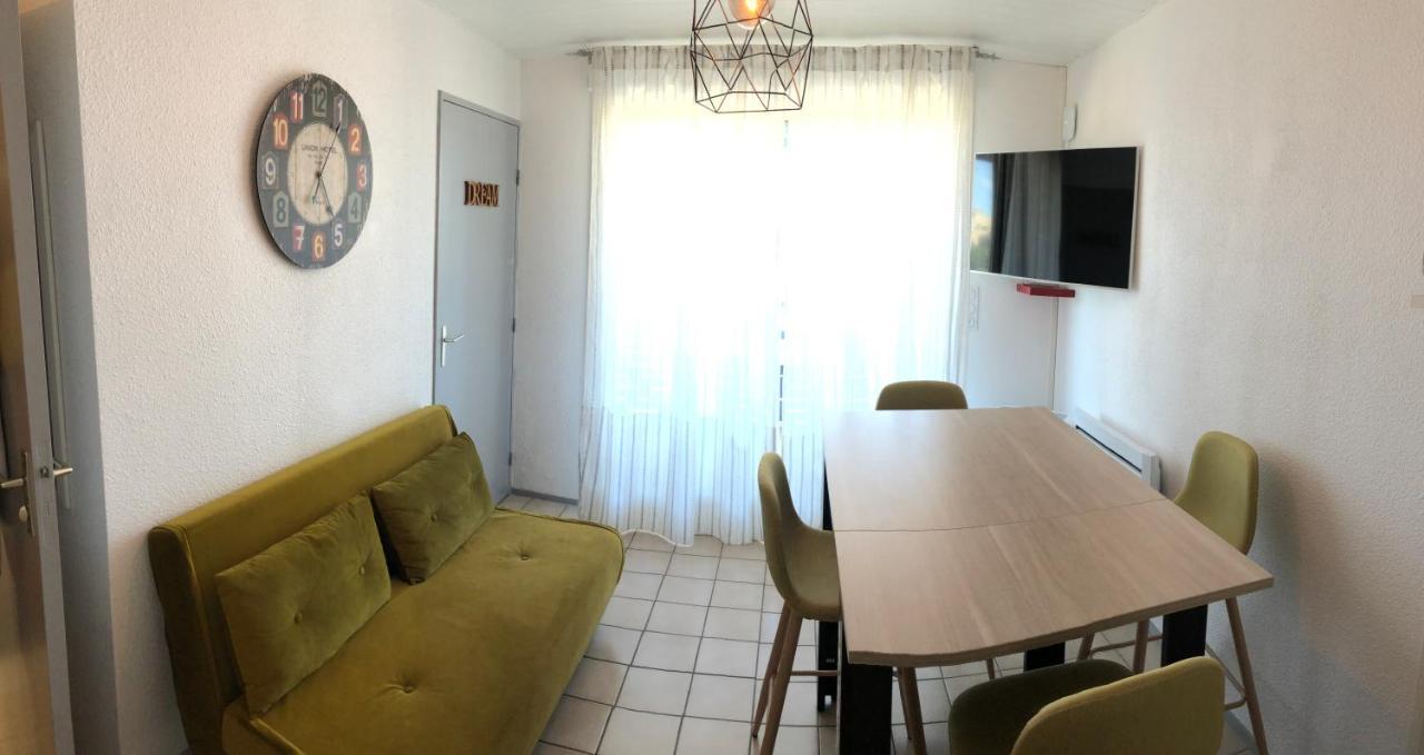 Appartement Climatise Avec Piscine & Mer Bleu Marine Lacanau Eksteriør billede