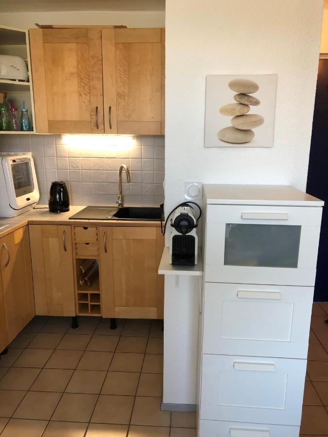 Appartement Climatise Avec Piscine & Mer Bleu Marine Lacanau Eksteriør billede